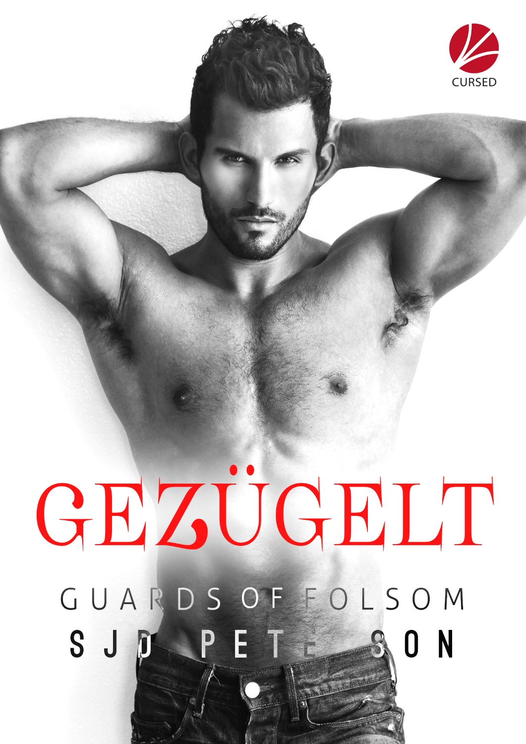 Buchcover Design Gay Romance Gezügelt Guards of Folsom von SJD Peterson