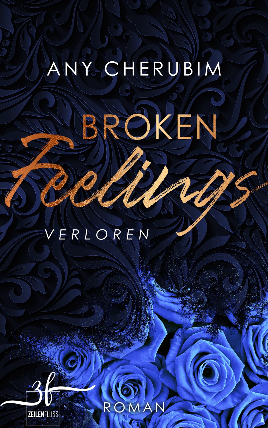 Buchcover Design Liebesroman Broken Feelings Verloren von Any Cherubim
