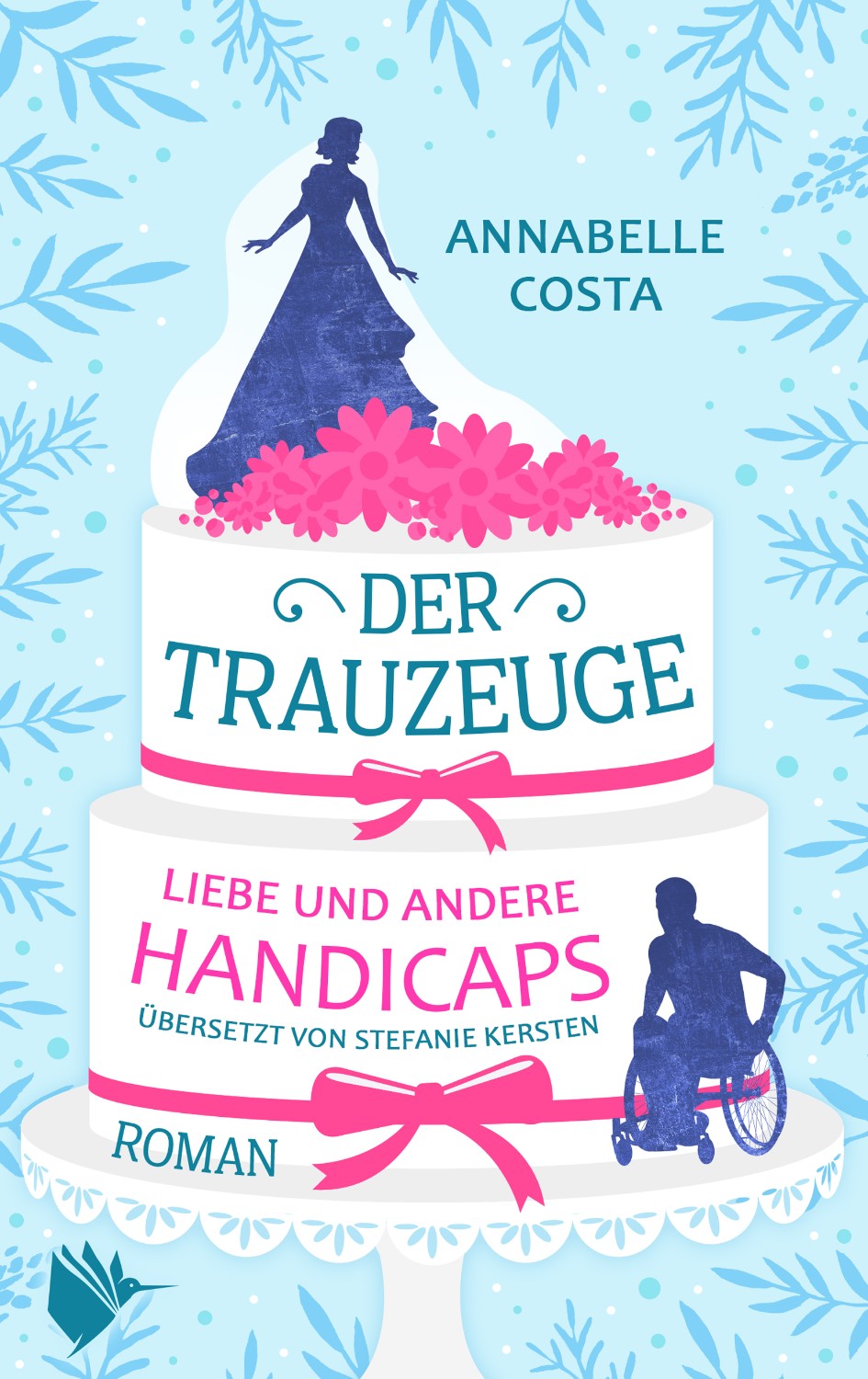 Buchcover Design Liebesroman Der Trauzeuge Liebe und andere Handicaps von Annabelle Costa