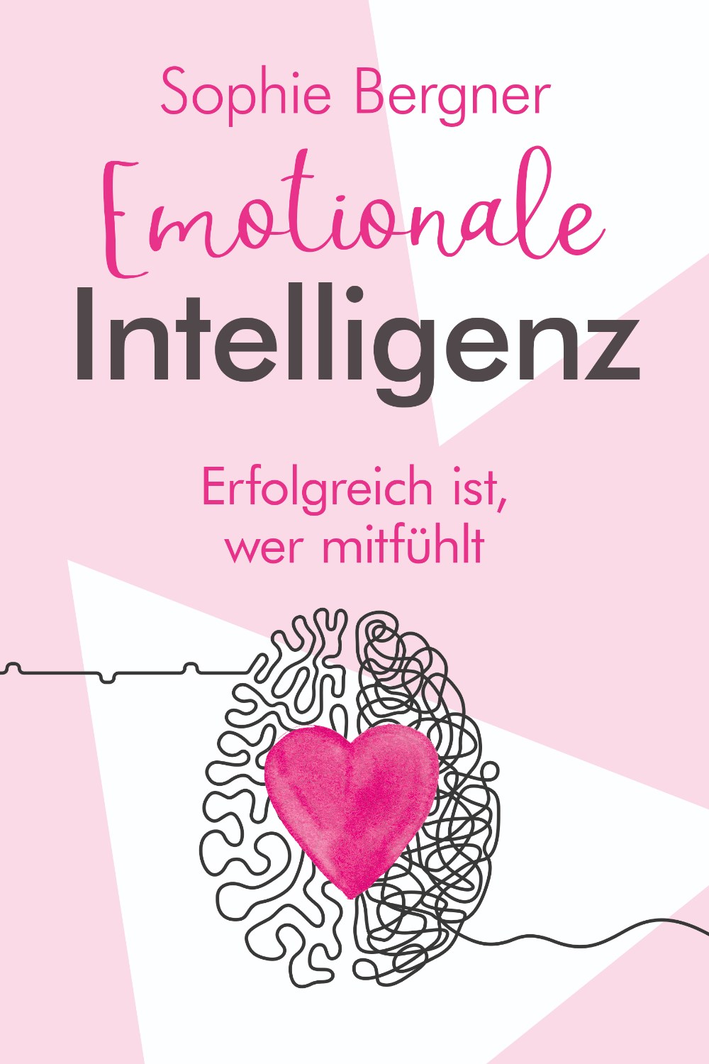 Buchcover Design Ratgeber Emotionale Intelligenz Erfolgreich ist, wer mitfühlt von Sophie Bergner