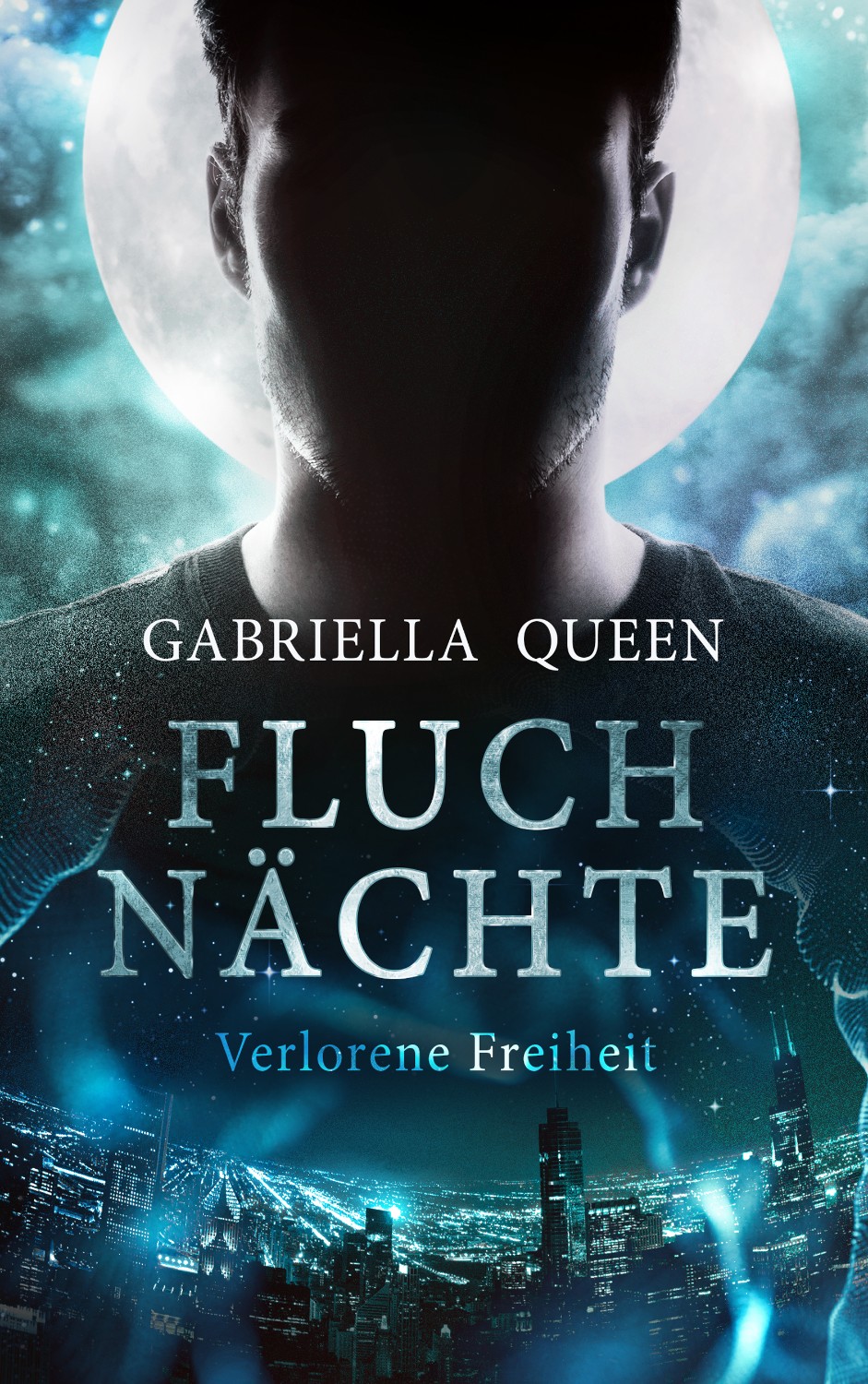 Buchcover Design Fantasy Fluchnächte Verlorene Freiheit von Gabriella Queen