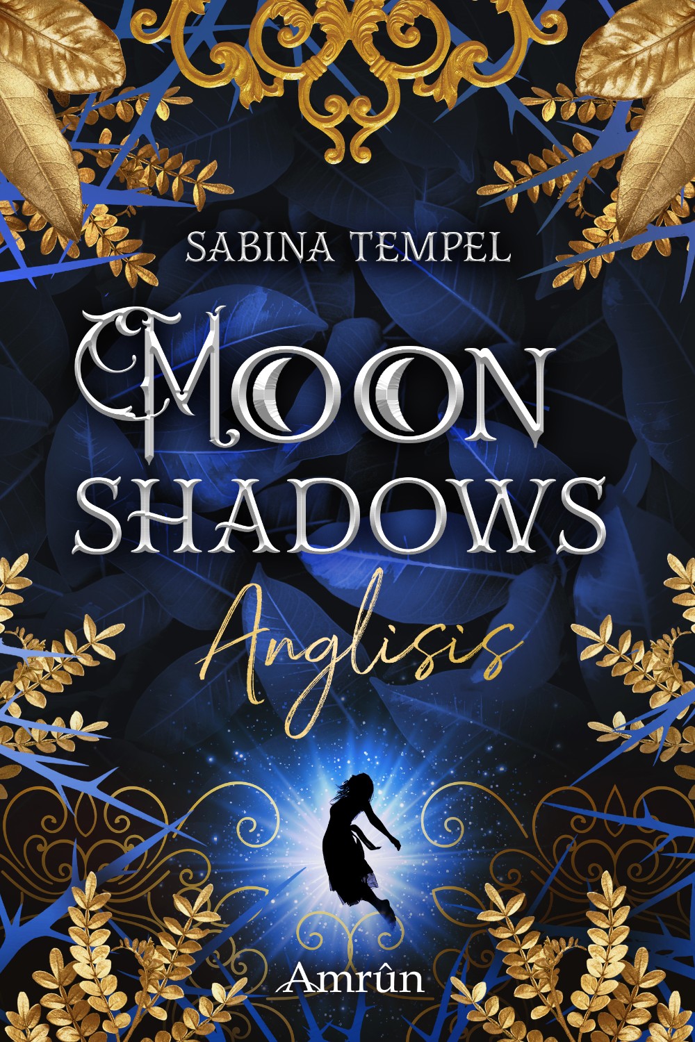 Buchcover Design Fantasy Moonshadows Anglicic von Sabina Tempel
