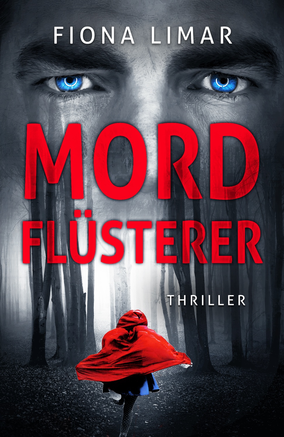 Buchcover Design Thriller Mordflüsterer von Fiona Limar